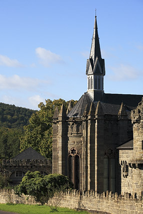 Löwenburg, Bergpark Wilhelmshöhe - Cassel / Kassel - Hesse / Hessen - Allemagne / Deutschland - Sites - Photographie - 02a