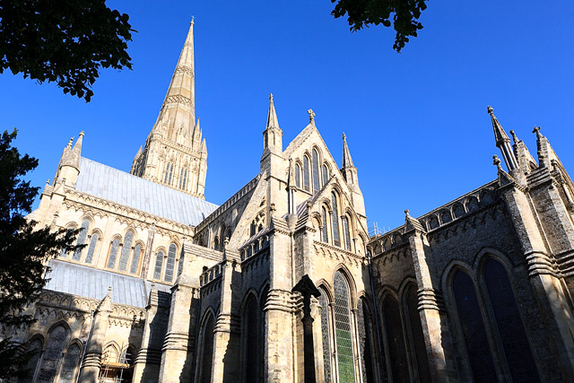 Cathédrale / Cathedral - Salisbury - Wiltshire - Angleterre / England - Royaume-Uni / United Kingdom - Sites - Photographie - 01