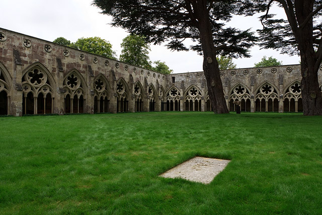 Cloître / Cloister, Cathédrale / Cathedral - Salisbury - Wiltshire - Angleterre / England - Royaume-Uni / United Kingdom - Sites - Photographie - 04