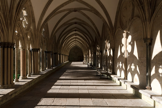 Cloître / Cloister, Cathédrale / Cathedral - Salisbury - Wiltshire - Angleterre / England - Royaume-Uni / United Kingdom - Sites - Photographie - 07
