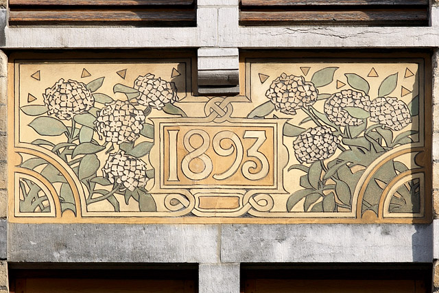 1893, année de la construction de la maison de Paul Hankar, n°71 rue Defacqz - Bruxelles / Brussel - Belgique / België - Thèmes - Photographie - 02