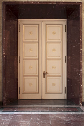 Porte, Tür, Rotes Rathaus / Berliner Rathaus / Hôtel de ville rouge - Berlin - Brandebourg / Brandenburg - Allemagne / Deutschland - Sites - Photographie - 08