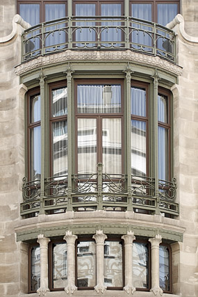 Hôtel Tassel par Victor Horta, n°6 rue Paul-Émile Janson - Bruxelles / Brussel - Belgique / België - Thèmes - Photographie - 00b